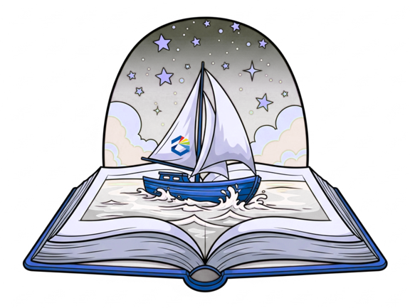 Little boat with the MSL Logo on it
